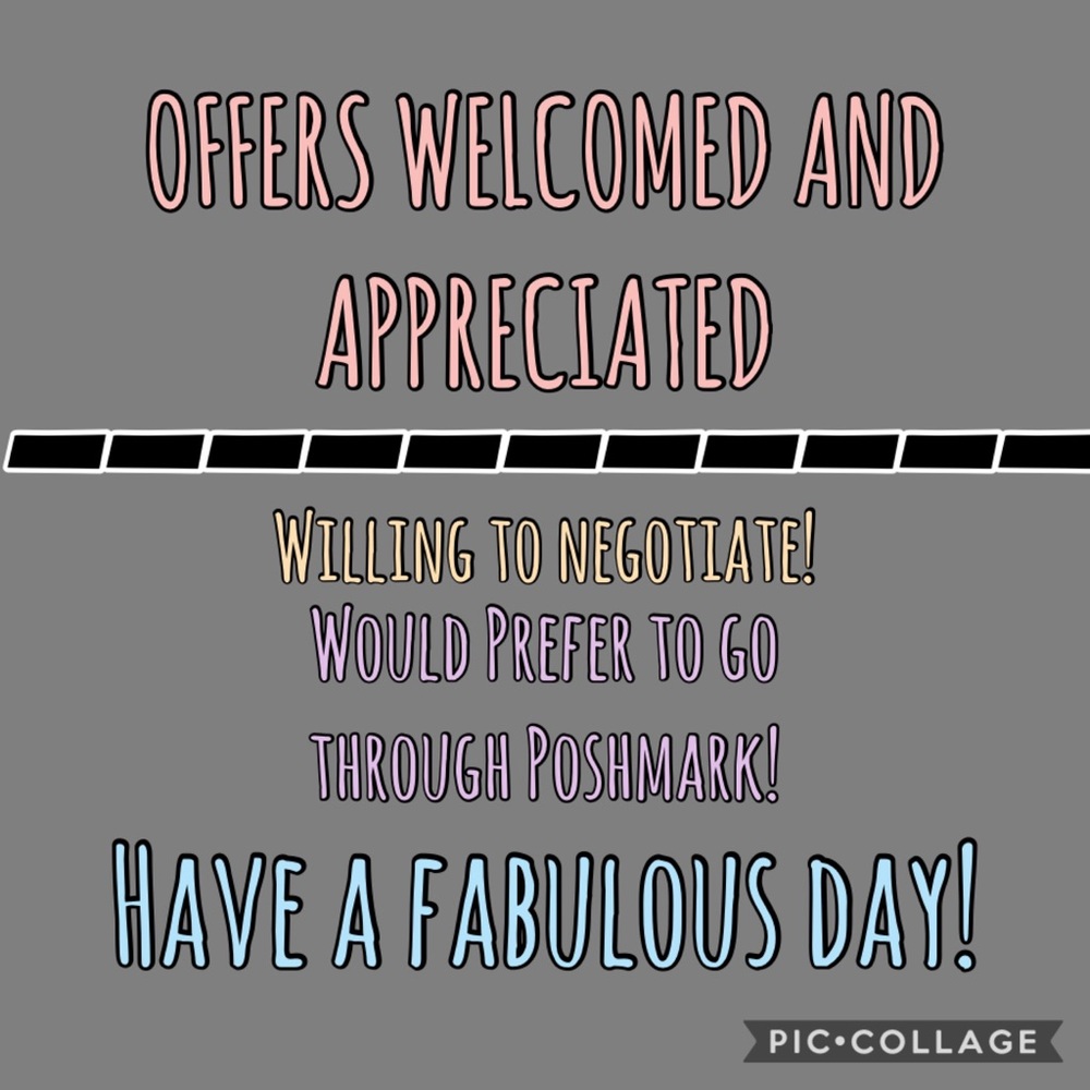 Check out my closet and let’s make a deal! 💜